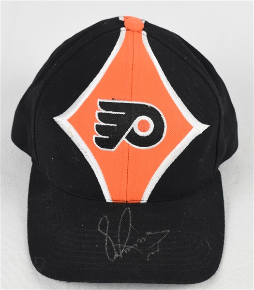 Eric Lindros Autographed Philadelphia Flyers Hat