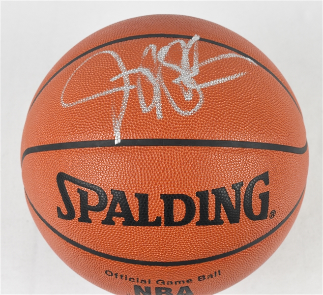 Jerry Stackhouse Autographed Basketball