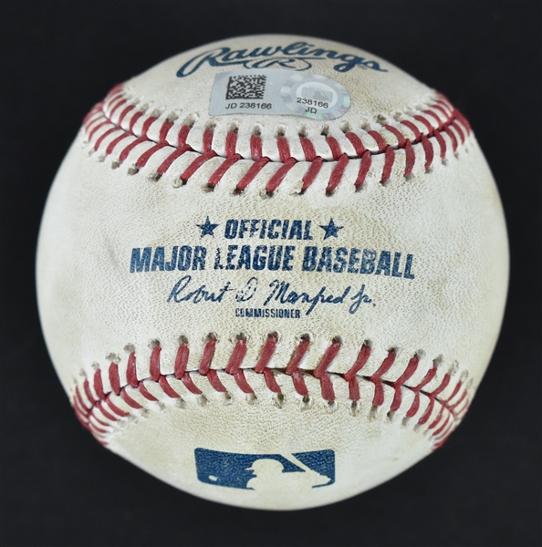 Max Kepler May 10th, 2018 Game Used Home Run Baseball  