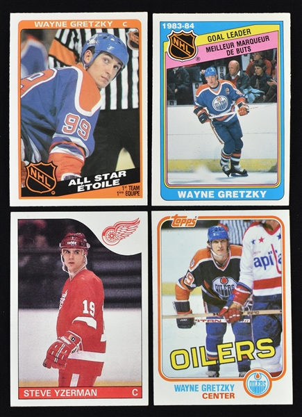 Vintage Hockey Card Lot w/Wayne Gretzky