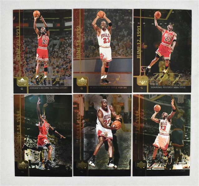 Michael Jordan 2000 Upper Deck Commemorative Basketball Card Set