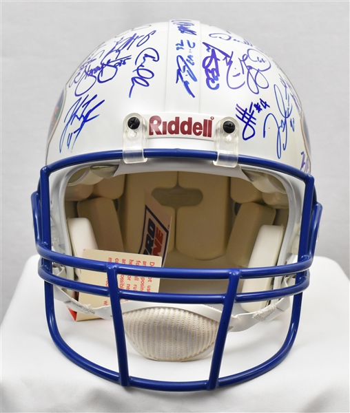 Lot Detail - Team Signed 1998 Pro Bowl Helmet w/40 Signatures Including ...