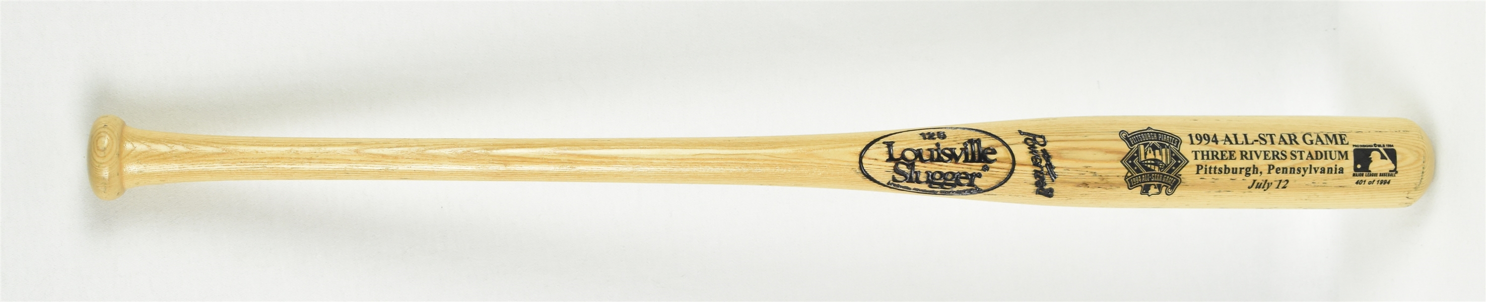 Kirby Puckett Owned 1994 All-Star Game Bat