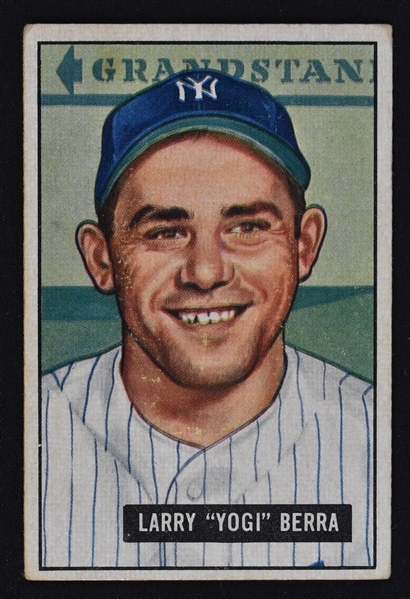 Yogi Berra 1951 Bowman #2 Baseball Card