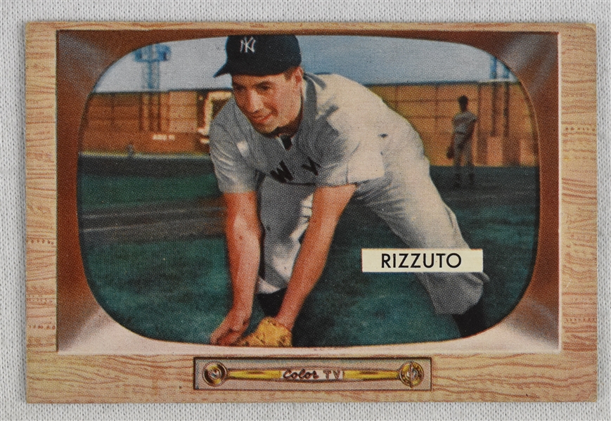 Phil Rizzuto 1955 Bowman #10 & Carl Yastrzemski 1962 Topps #425 Baseball Cards