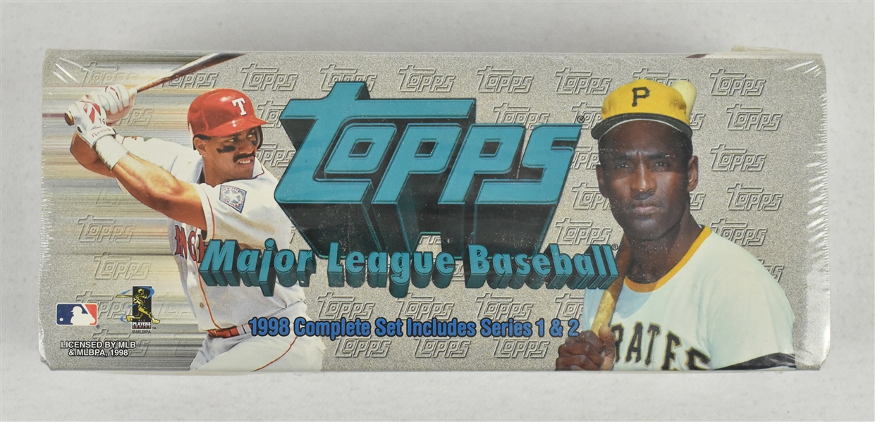 1998 Topps Factory Sealed Retail Box Series I & II w/8 Inserts