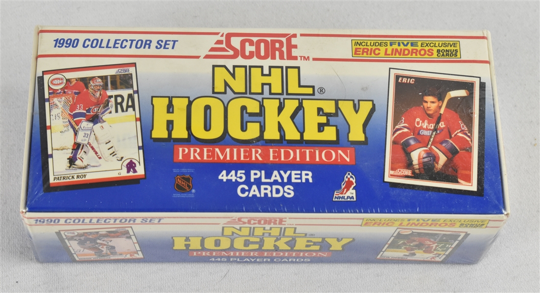 NHL 1990 Score Hockey Premier Edition Factory Sealed Hobby Box 