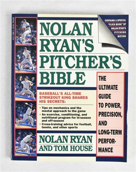 Nolan Ryan Autographed Book