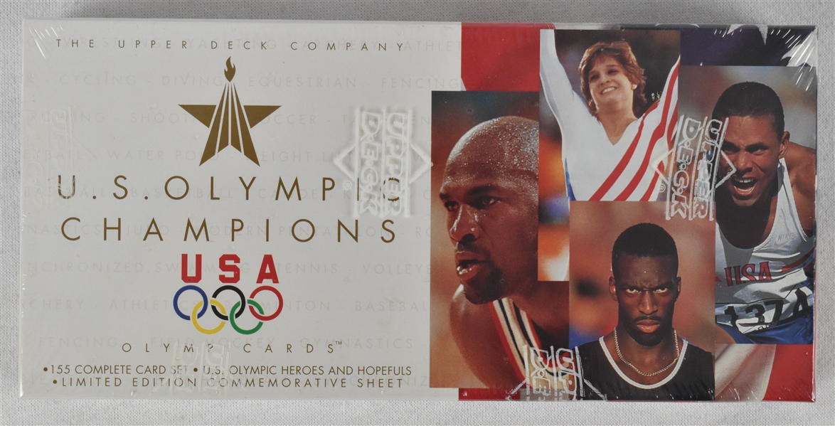 U.S.A. 1996 Olympic Champions Sealed Complete Set of 155 Cards