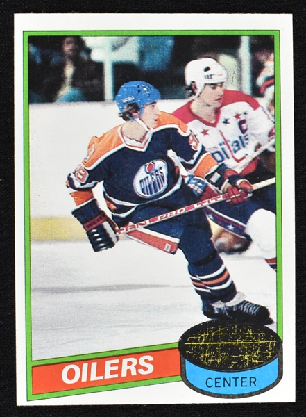 Wayne Gretzky 1980 Topps Hockey Card #250