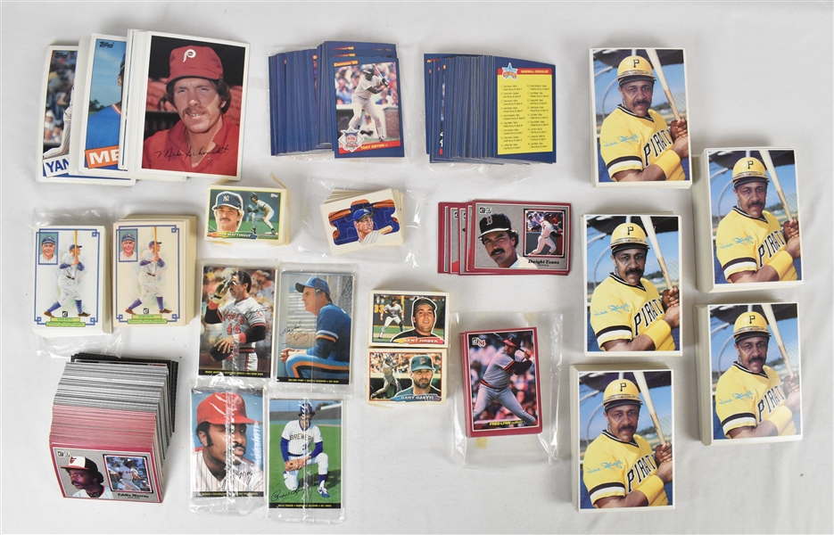 Collection of Oversized Baseball Cards w/Stargell
