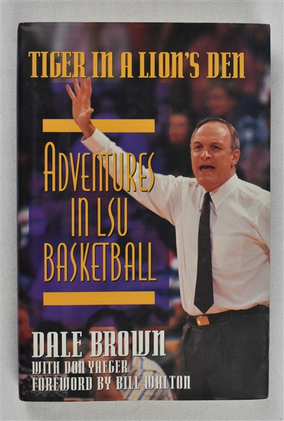Dale Brown Signed & Inscribed Book to Sid Hartman