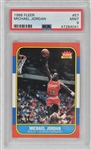 Michael Jordan 1986 Fleer Rookie Card #57 PSA 9 Mint *Looks Gem*