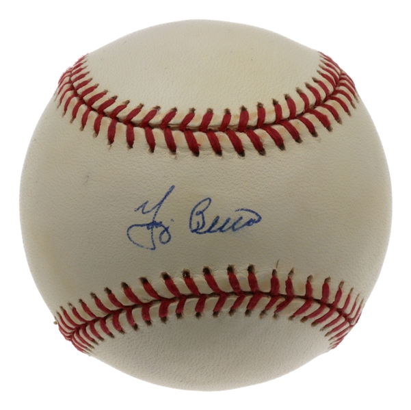 Yogi Berra Autographed Baseball w/Original Upper Deck Authenticated Box