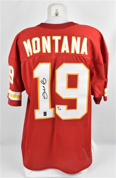 Joe Montana Autographed Kansas City Chiefs Jersey