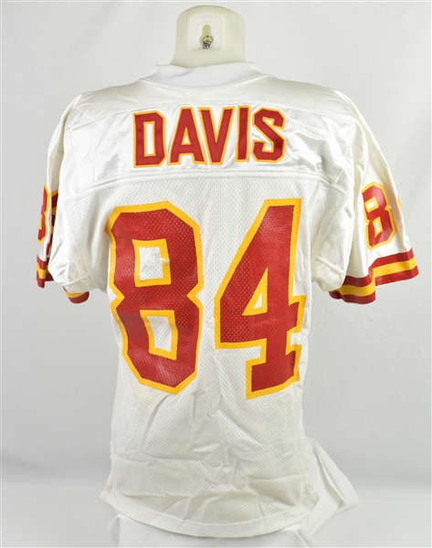 Willie Davis 1992 Game Used Kansas City Chiefs Jersey w/Dave Miedema LOA