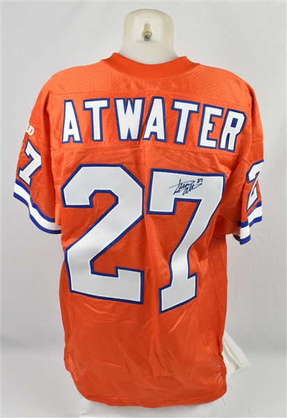 Steve Atwater 1994 Denver Broncos Autographed Jersey w/75th Anniversary Patch