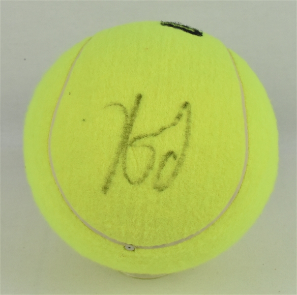 Anna Kournikova Autographed Oversized Tennis Ball 
