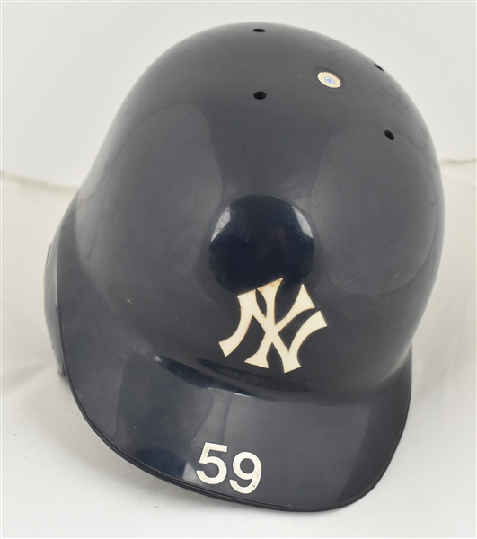 "For The Love Of The Game" Worn New York Yankees Batting Helmet w/Universal Studios LOA