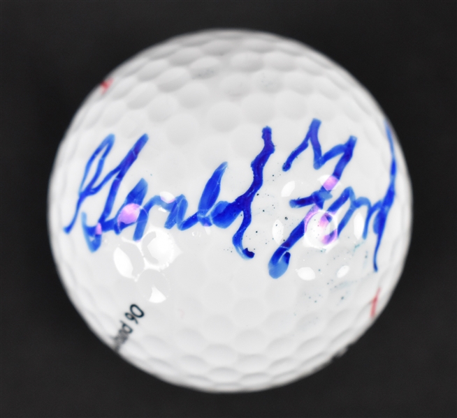 Gerald Ford Autographed Golf Ball