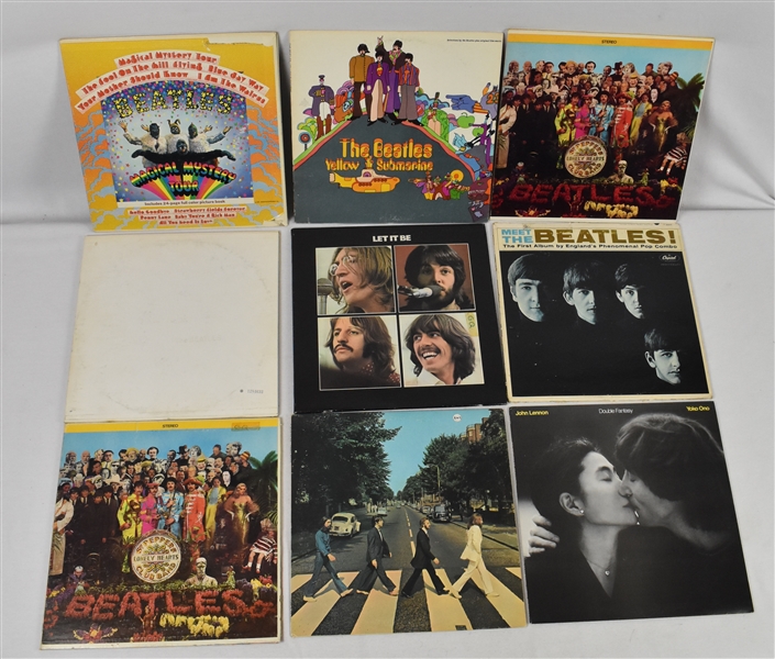 Collection of Vintage Albums w/Beatles