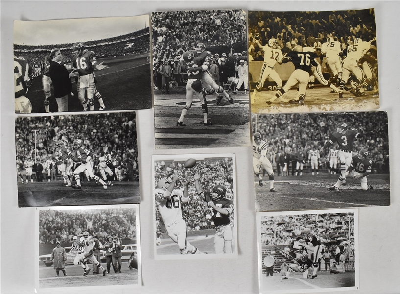 Vintage KC Chiefs & Cleveland Browns Photo Collection  