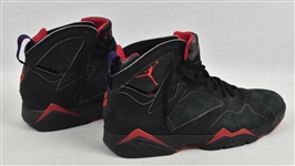 Michael Jordan 1992 Chicago Bulls Game Used NBA Playoffs Nike VII Shoes w/Sports Investors LOA