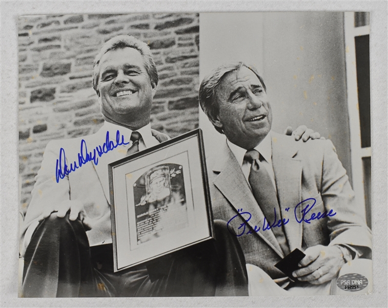 Don Drysdale & Pee Wee Reese Autographed 8x10 Photo