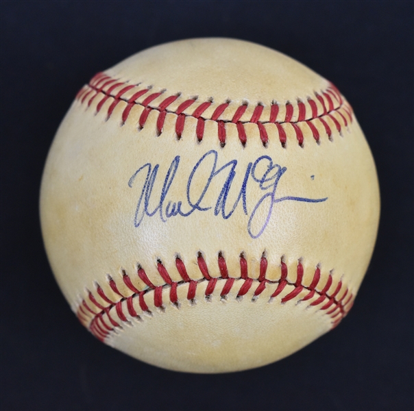 Mark McGwire Autographed OAL Baseball