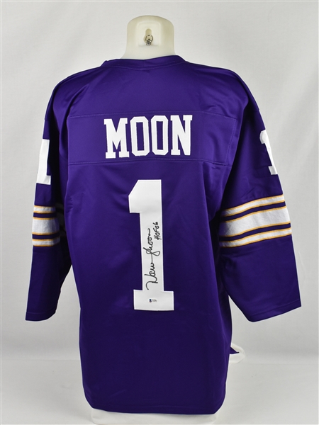 Warren Moon Autographed Minnesota Vikings Jersey