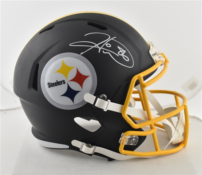 Hines Ward Autographed Pittsburgh Steelers Full Size Replica Helmet