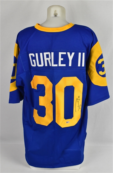 Todd Gurley Autographed Los Angeles Rams Jersey