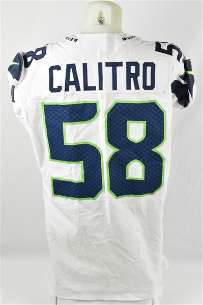 Austin Calitro 2019 Seattle Seahawks Game Used Jersey