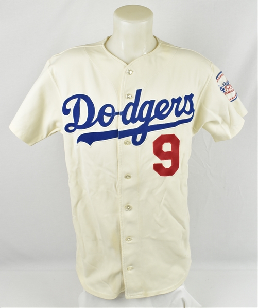 Gary Thomason 1980 Los Angeles Dodgers Game Used Jersey w/Dave Miedema LOA