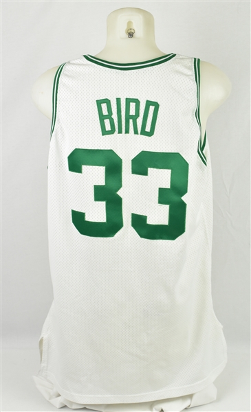 Larry Bird 1991-92 Boston Celtics Game Used Jersey w/Dave Miedema LOA