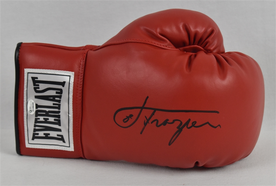 Joe Frazier Autographed Boxing Glove  