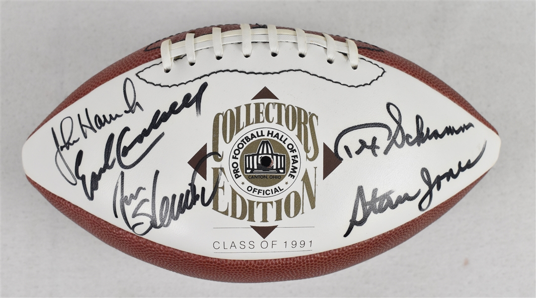 Class of 1991 HOF Autographed Football w/Earl Campbell