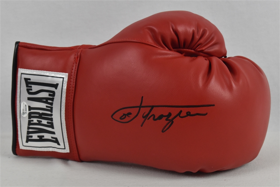 Joe Frazier Autographed Boxing Glove  