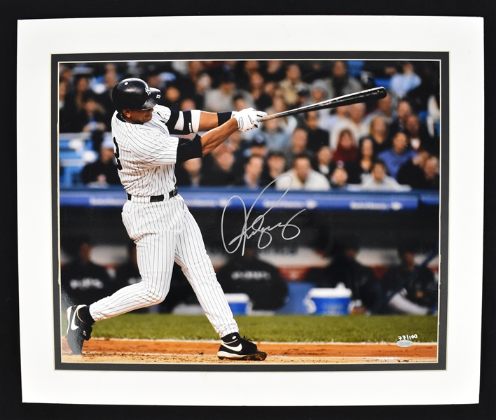 Alex Rodriguez Autographed 16x20 Matted Limited Edition Photo