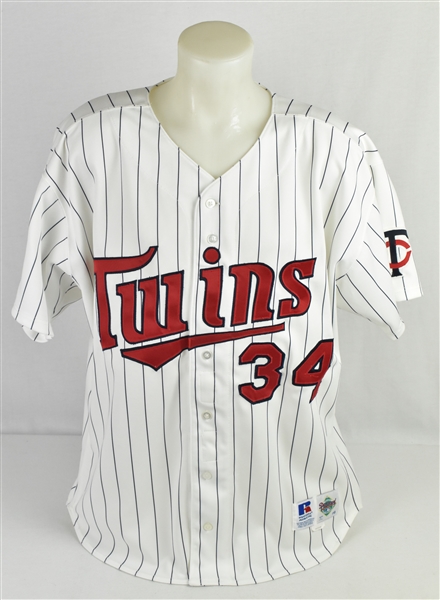 Kirby Puckett 1994 Minnesota Twins Game Used Jersey w/125th Anniversary Patch