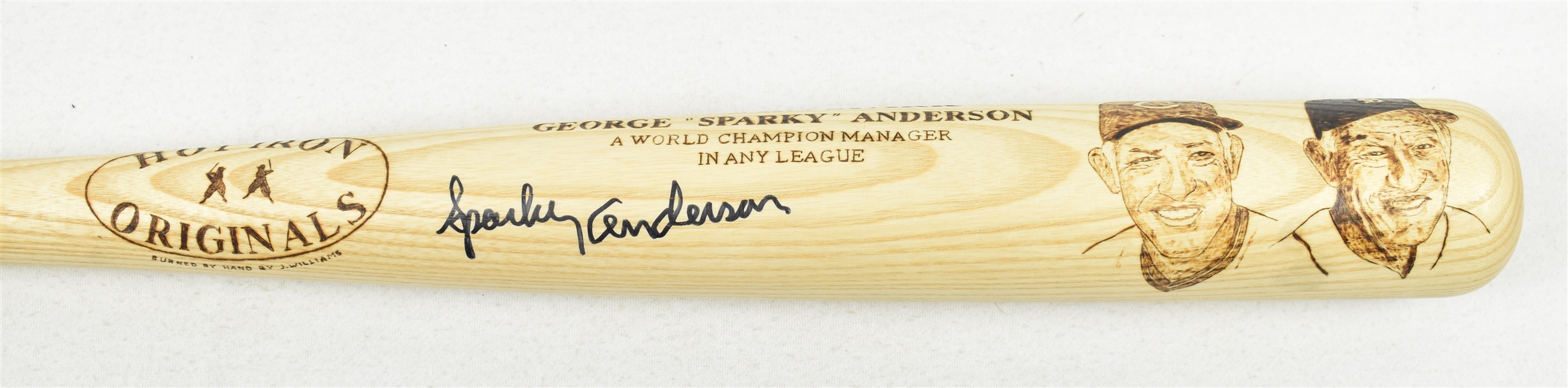 Sparky Anderson Autographed Bat