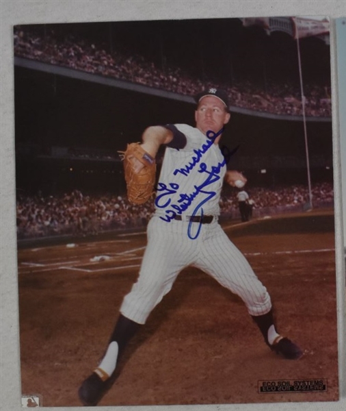 Whitey Ford Autographed 8x10 Photo