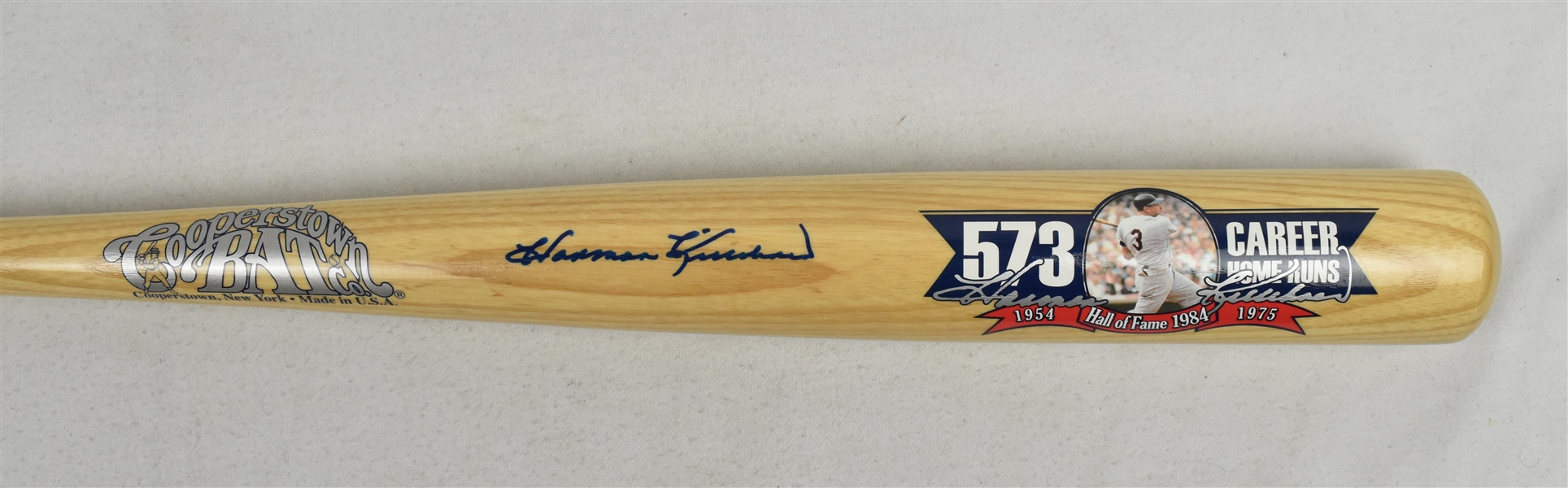 Harmon Killebrew Autographed Limited Edition Cooperstown Collection HR #392 Bat
