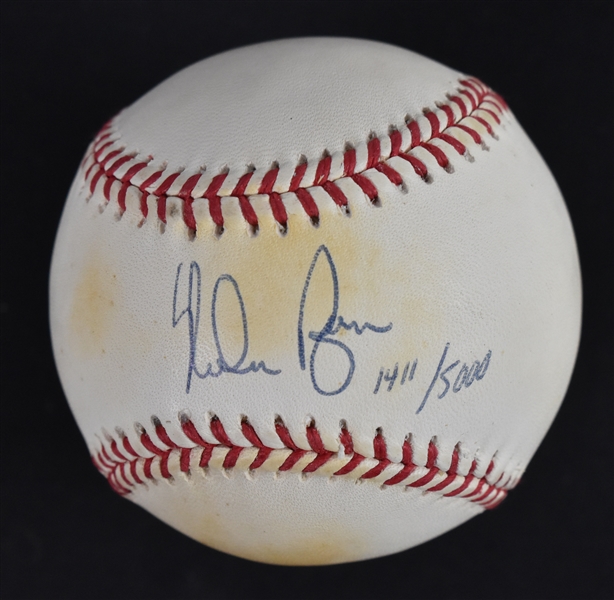 Nolan Ryan Autographed Limited Edition Baseball & Watch  