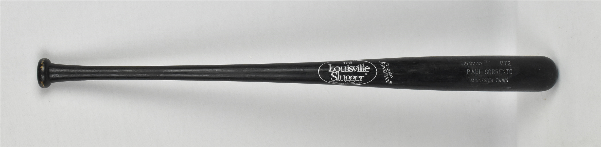 Paul Sorrento Minnesota Twins Game Used Bat