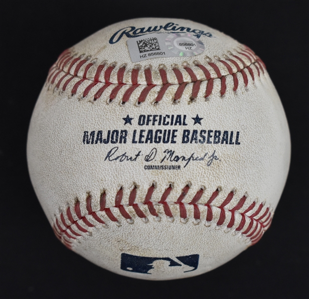 Byron Buxton 2015 Game Used MLB Debut Baseball