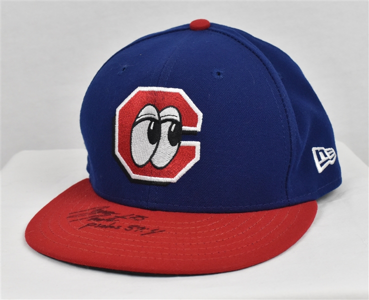 Byron Buxton Chattanooga Lookouts Game Used ML Hat