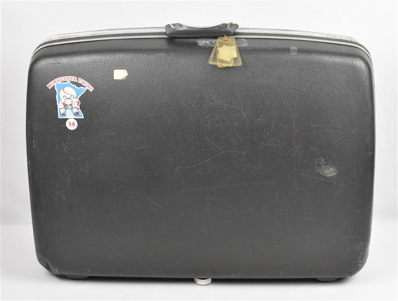 Kent Hrbek c. 1980s Minnesota Twins Traveling Suitcase