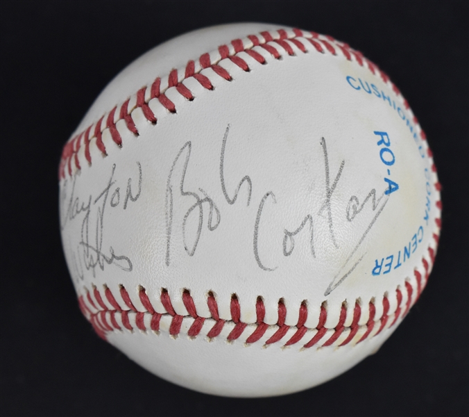 Bob Costas Autographed Baseball