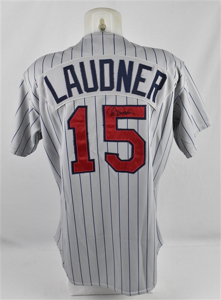 Tim Laudner 1988 Minnesota Twins Game Used & Autographed Jersey